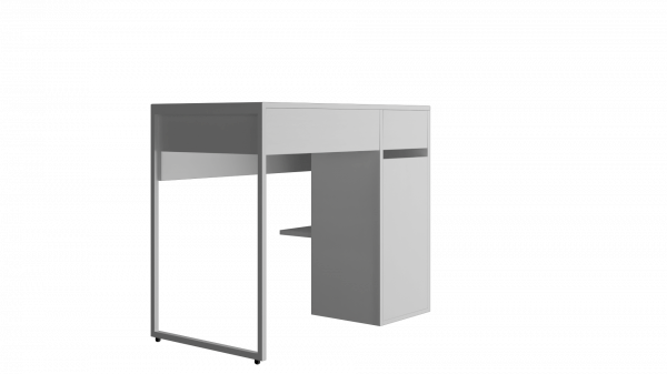 Письменный стол Сколаро 4 с тумбой и ящиком (12 стульев)
